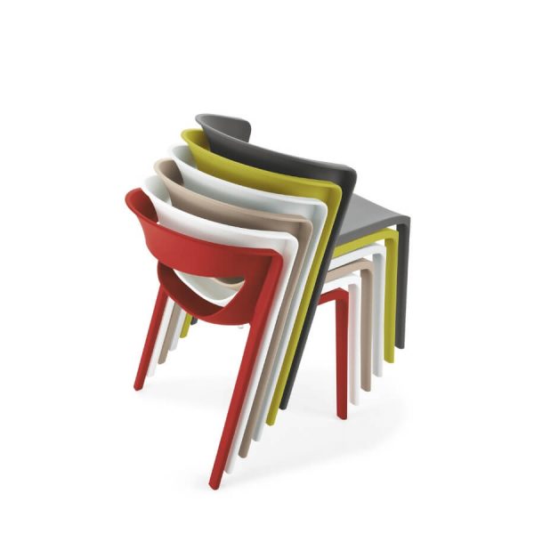 Kastel Kicca One Kantinestoelen