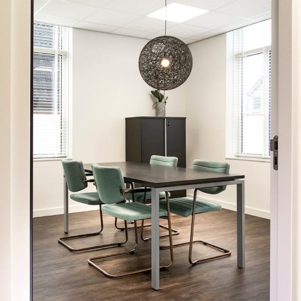 Huislijn Alfa Vergaderstoelen Sledeframe