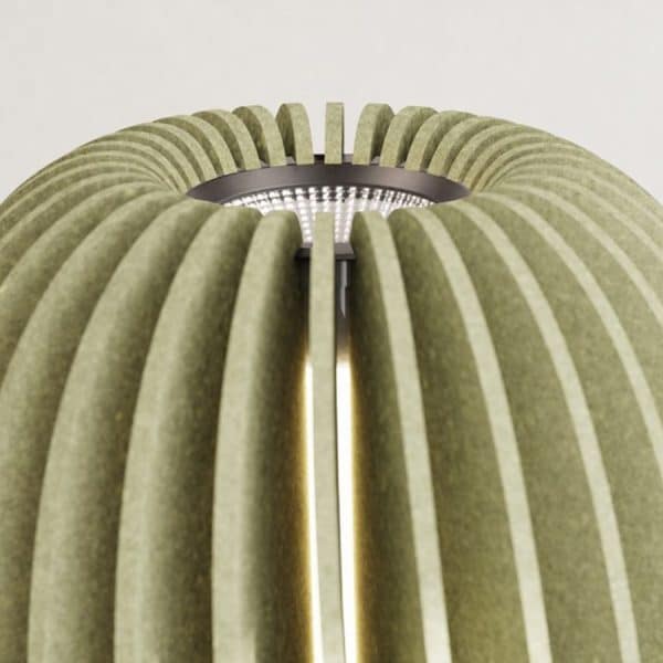 In-Zee Twist akoestische vloerlamp